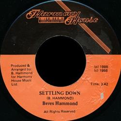 écouter en ligne Beres Hammond - Settling Down