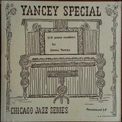 télécharger l'album Jimmy Yancey - Yancey Special