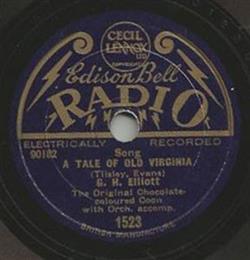 last ned album G H Elliott - A Tale Of Old Virginia Paquita