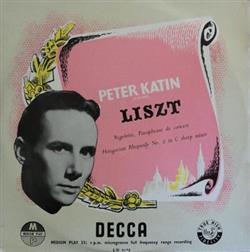 lyssna på nätet Peter Katin - Liszt