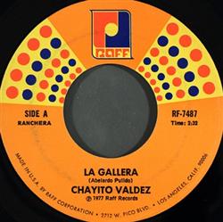 lyssna på nätet Chayito Valdez - La Gallera