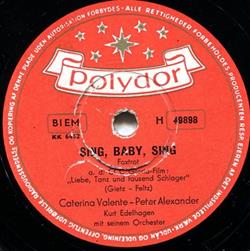 last ned album Caterina Valente Peter Alexander - Sing Baby Sing