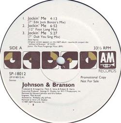 descargar álbum Johnson & Branson - Jockin Me