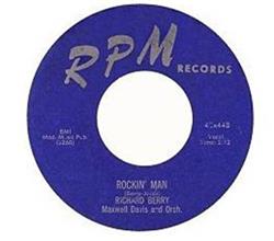 Album herunterladen Richard Berry - Rockin Man