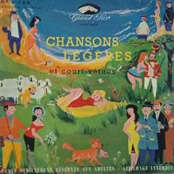 Album herunterladen Bob Softhorn - Chansons Légères Et Court Vêtues