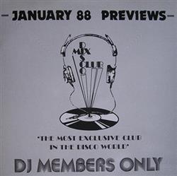 écouter en ligne Various - January 88 Previews