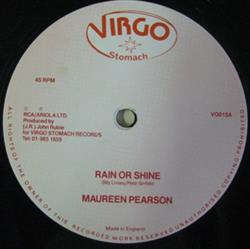 Download Maureen Pearson - Rain Or Shine