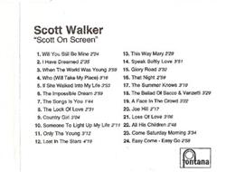 baixar álbum Scott Walker - Scott On Screen