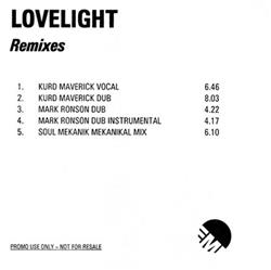 Album herunterladen Robbie Williams - Lovelight Remixes