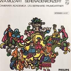 descargar álbum WA Mozart, Bernhard Paumgartner, Camerata Academica Salzburg - Serenadekonzert