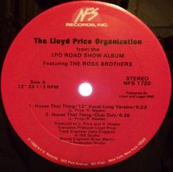lataa albumi The Lloyd Price Organization - House That Thing