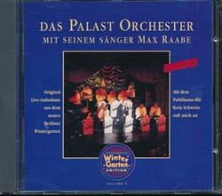 écouter en ligne Palast Orchester Mit Seinem Sänger Max Raabe - Original Live Aufnahme Aus Dem Neuen Berliner Wintergarten