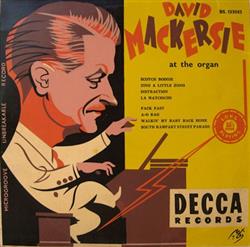 Album herunterladen David Mackersie - David Mackersie At The Organ Volume IV