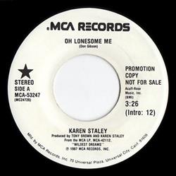 Download Karen Staley - Oh Lonesome Me