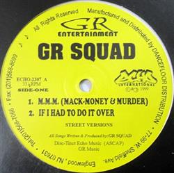 last ned album GR Squad - MMM Mack Money Murder