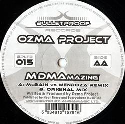 ladda ner album Ozma Project - MDMAmazing