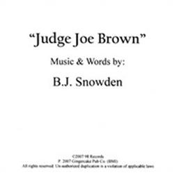 lytte på nettet BJ Snowden - Judge Joe Brown