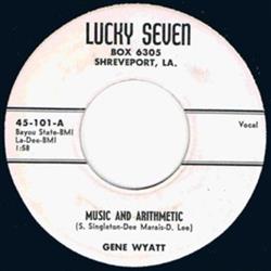 lytte på nettet Gene Wyatt - Music And Arithmetic
