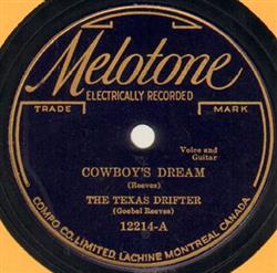 télécharger l'album The Texas Drifter - Cowboys Dream Little Joe The Wrangler