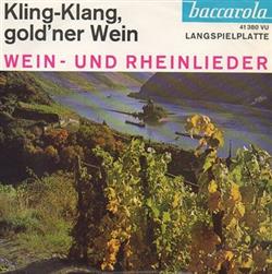 Album herunterladen Unknown Artist - Kling Klang Goldner Wein