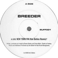 télécharger l'album Breeder - New York FM Tyrantanic