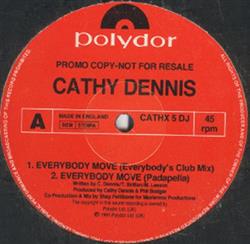 lyssna på nätet Cathy Dennis - Everybody Move