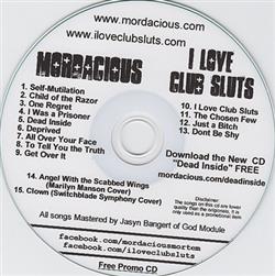 télécharger l'album Mordacious I Love Club Sluts - Mordacious I Love Club Sluts