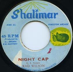 last ned album Rad Wilson The Shalimars - Night Cap Love Is Nice
