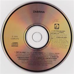 écouter en ligne Zabrina - Party All Night
