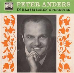 télécharger l'album Peter Anders - Peter Anders In Klassischen Operetten