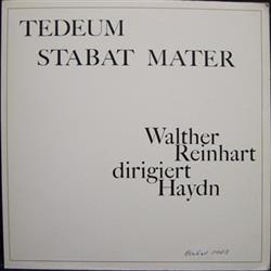 lytte på nettet Haydn, Various, Walter Reinhart - Tedeum Stabat Mater