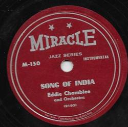 Download Eddie Chamblee And Orchestra - Song Of India Cradle Rock