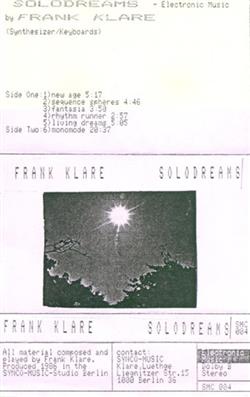 online anhören Frank Klare - Solodreams