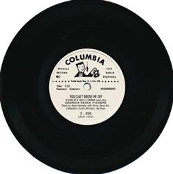 last ned album Curley Williams And The Georgia Peach Pickers - You Cant Brush Me Off