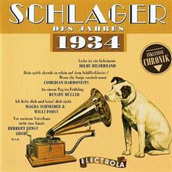 last ned album Various - Schlager Des Jahres 1934