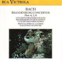 télécharger l'album Festival Strings Lucerne, Rudolf Baumgartner - Brandenburg Concertos 123