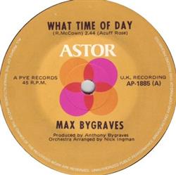 descargar álbum Max Bygraves - What Time Of Day