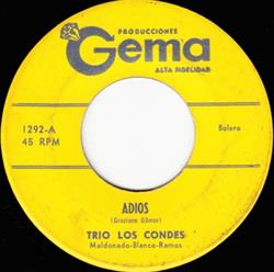 Download Trio Los Condes - Adios