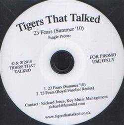 télécharger l'album Tigers That Talked - 23 Fears Summer 10