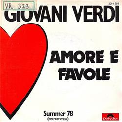 écouter en ligne Giovani Verdi - Amore E Favole