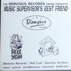 télécharger l'album Various - Music Supervisors Best Friend