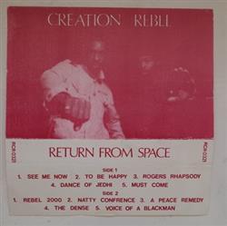 lytte på nettet Creation Rebel - Return From Space