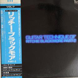 last ned album 小林克己 - Guitar Technic Of Ritchie Blackmore Part 2