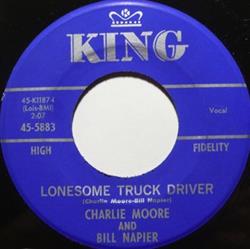 télécharger l'album Charlie Moore And Bill Napier - Lonesome Truck Driver Georgia Bound