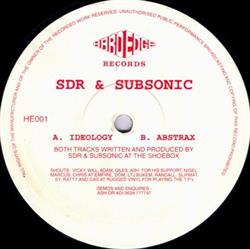 descargar álbum SDR & Subsonic - Ideology Abstrax