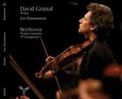 last ned album David Grimal, Beethoven, Les Dissonances - Violin Concerto 7th Symphony