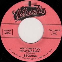 descargar álbum Sequins - Dont Fall In Love Why Cant You Treat Me Right