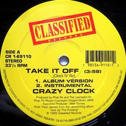 last ned album Crazy Clock - Take It Off