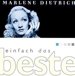 écouter en ligne Marlene Dietrich - Einfach Das Beste