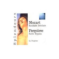 baixar álbum Mozart, Pergolese - Exultate Jubilate Salve Regina La Stagione